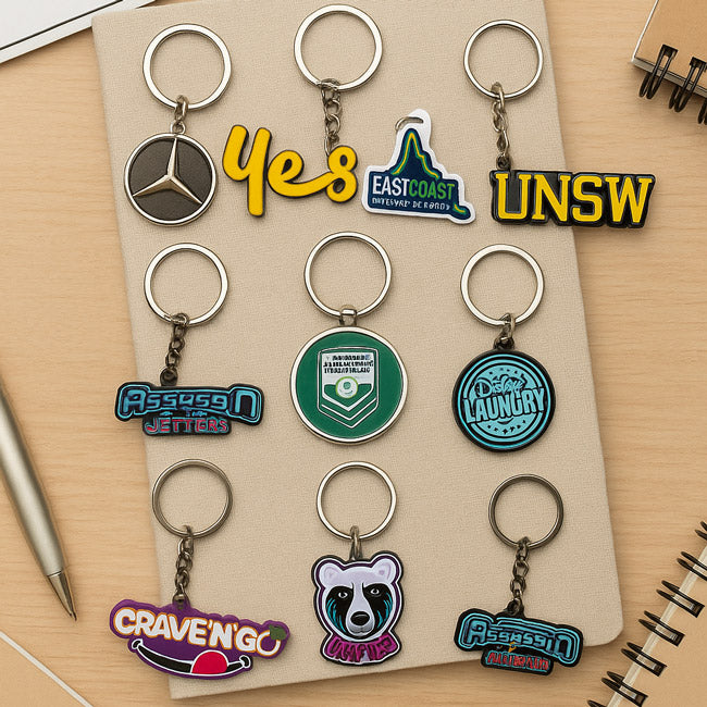 Custom Made Keyrings