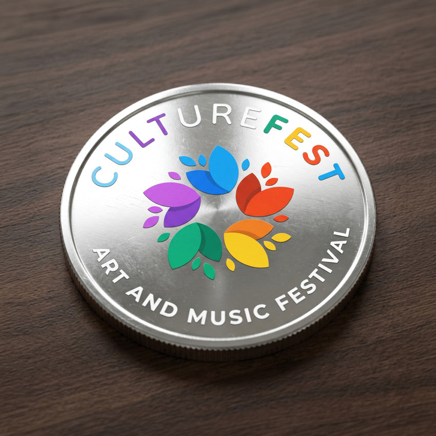 UV-Printed Single-Sided Coins