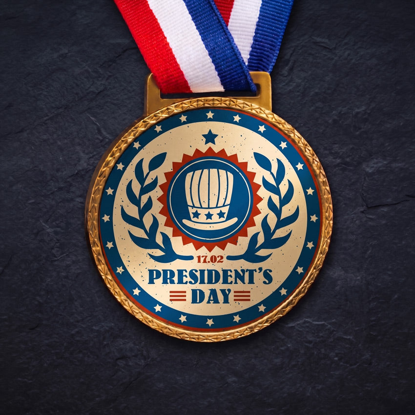 UV-Printed Round Medals